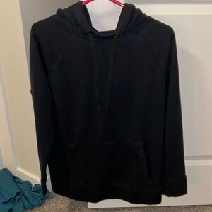 black athleta hoodie
